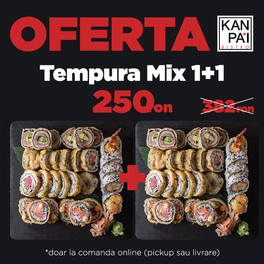Platou Sushi Tempura Mix 25 buc - OFERTA 1+1