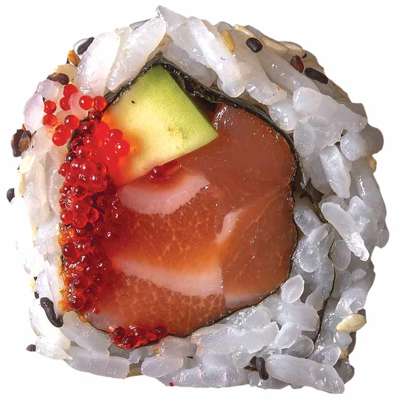 Sushi Maki American Spicy Salmon