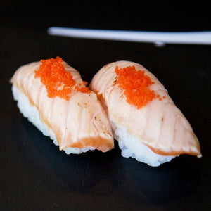 Sushi Nigiri Somon crocant