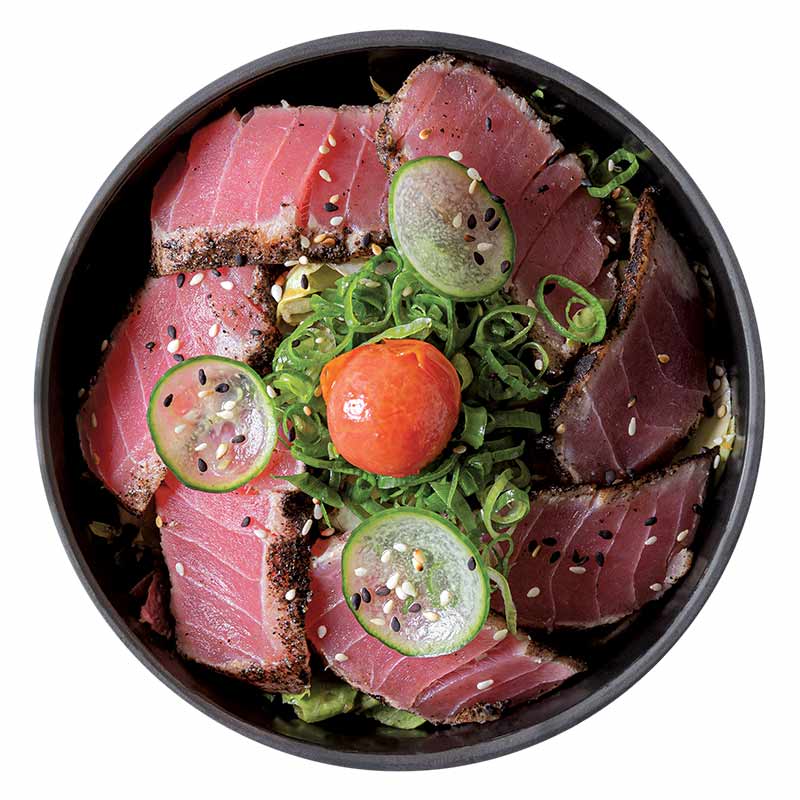 Tataki Tuna Salad